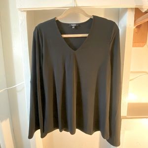 Premise Black Long Sleeve Top